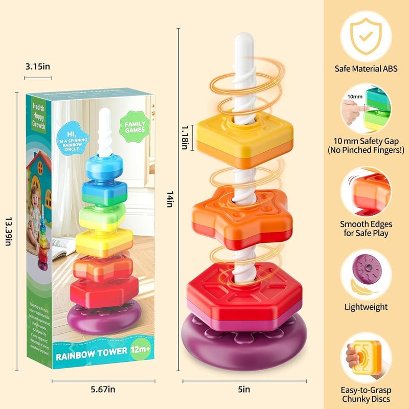 korvital™ Spin & Stack Rainbow