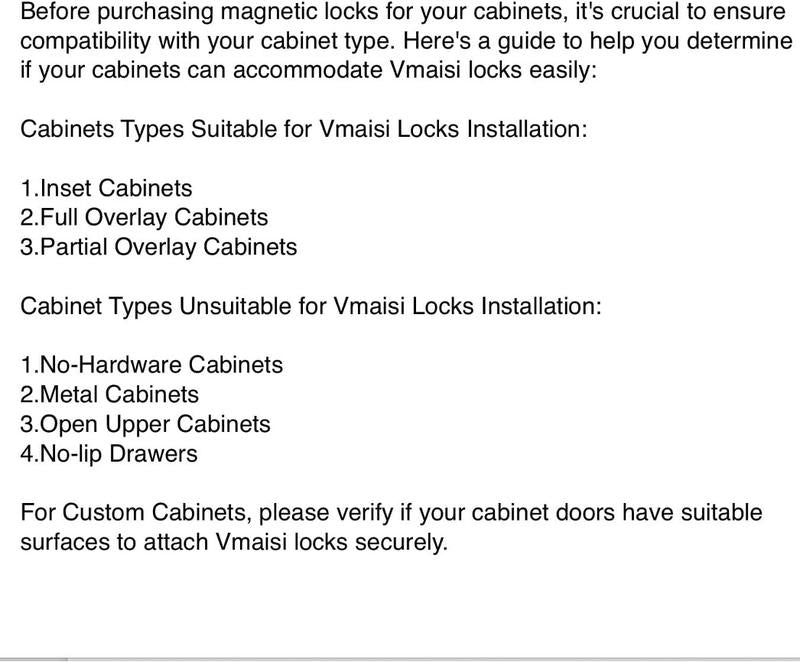 korvital™ Hidden Magnetic Cabinet Locks