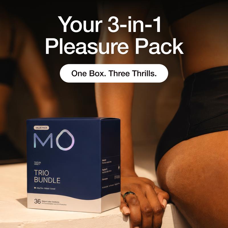 Trío Pack: 36 Condones, 3 Texturas