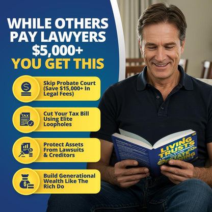 The Legacy Protection Blueprint <br> <i> 6-in-1 Living Trusts, Wills, Tax & Estate Planning Guide </i>