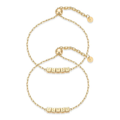 The Little Heart Matching Bracelet Set