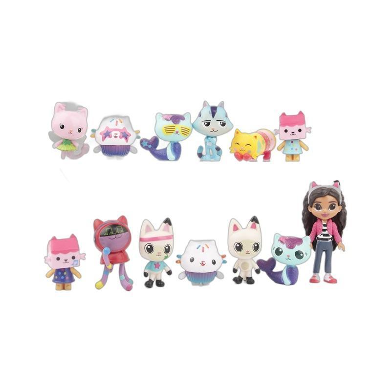 Gabby's Dollhouse 13-Piece Play Set