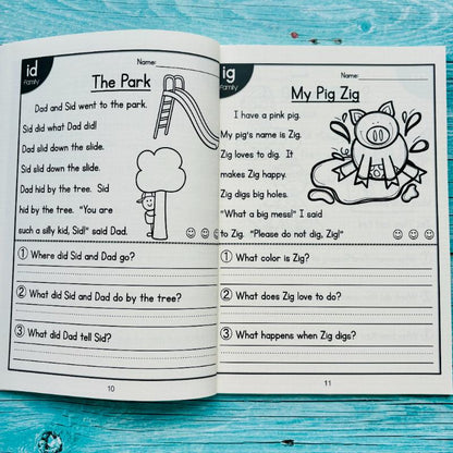 The Reading Comprehension Practice Book
