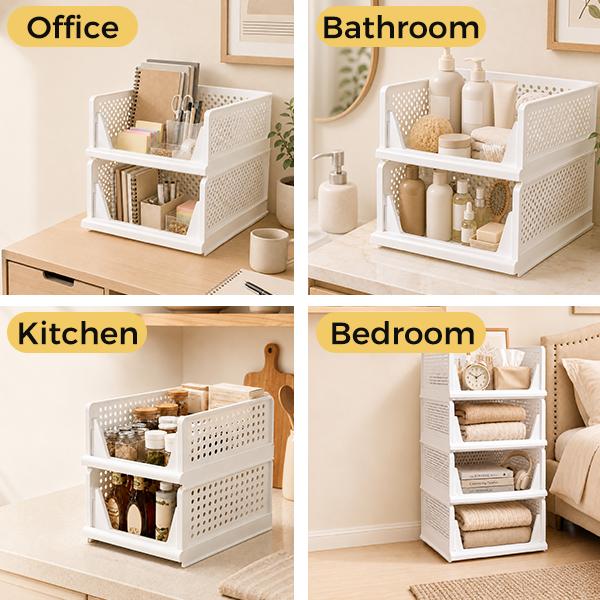 SlideStack Pull-Out Closet Organizer