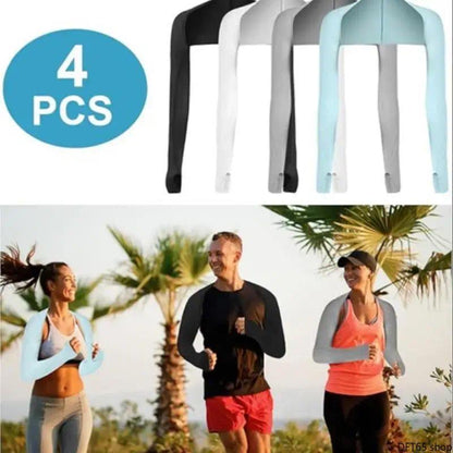 Manguitas FrescaSol™ – Protección Solar para Brazos (Paquete de 4)