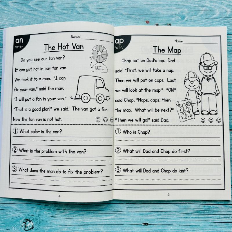 The Reading Comprehension Practice Book