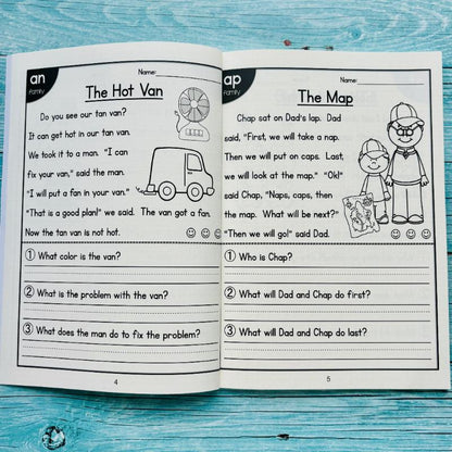 The Reading Comprehension Practice Book