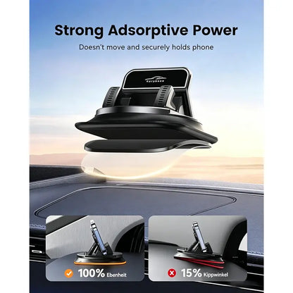 Car Dashboard Phone Holder - Universal 360° Rotatable,Adjustable 360° Phone Mounts & Holders for AllSmartphones, Adjustable Phone Mounts & Holders