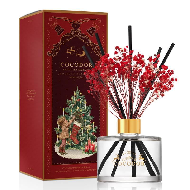 COCODOR Flower Reed Diffuser Set