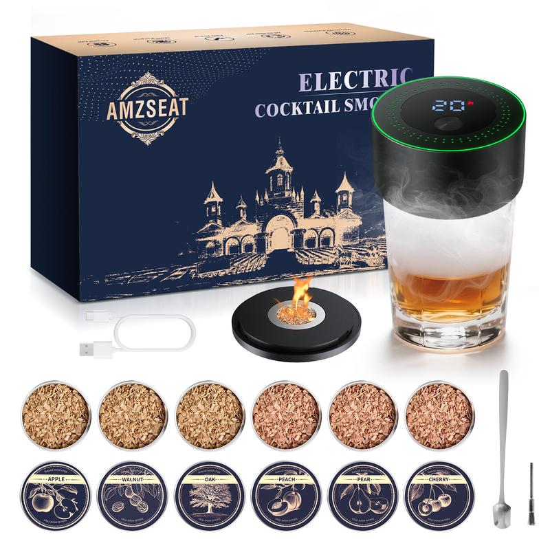 SmokeCraft™ Electric Cocktail Smoker Kit
