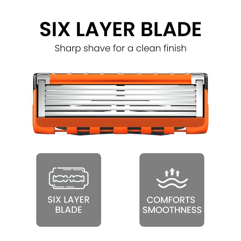 The 6-Blade Shave Vault