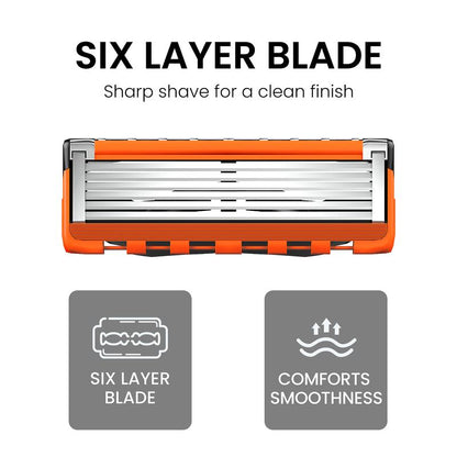 The 6-Blade Shave Vault