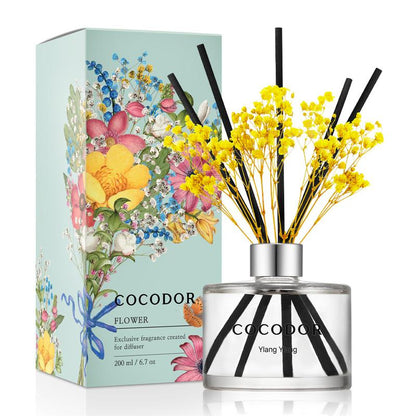 COCODOR Flower Reed Diffuser Set