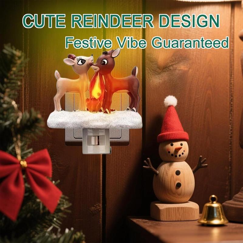 Ember Glow Reindeer Nightlight
