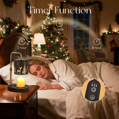 NOELUME™ Christmas Candle Warmer Lamp
