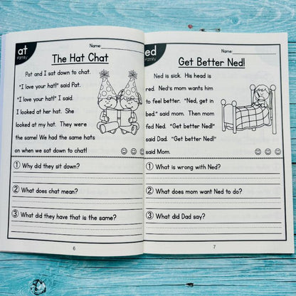 The Reading Comprehension Practice Book
