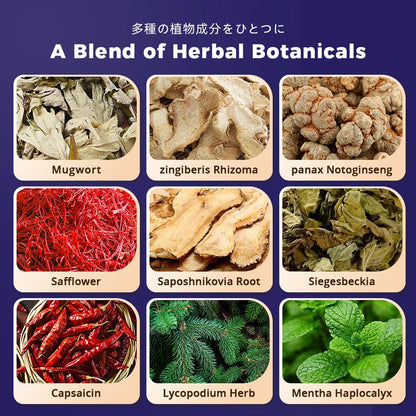 Parches de Calor Herbal 21 Hierbas