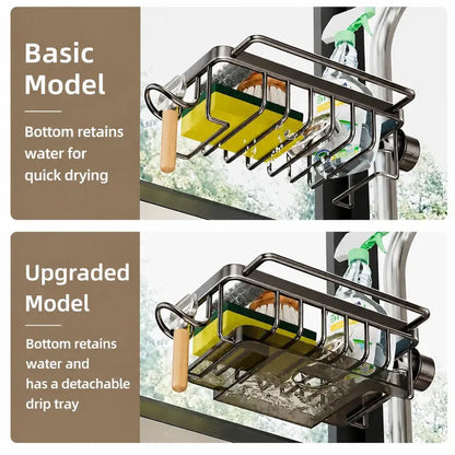 FaucetDock™ Clip-On Sink Organizer
