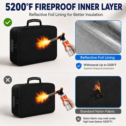 Bolsa Protectora de Documentos – Resistente al Fuego y al Agua