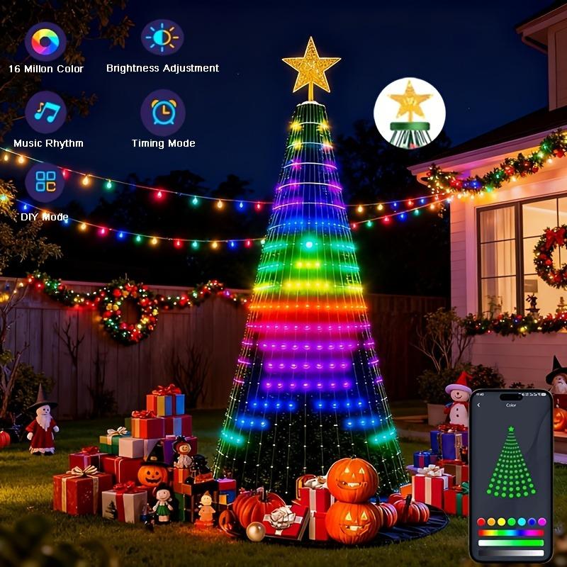 Aurora 7Ft Smart LED Outdoor Christmas Tree