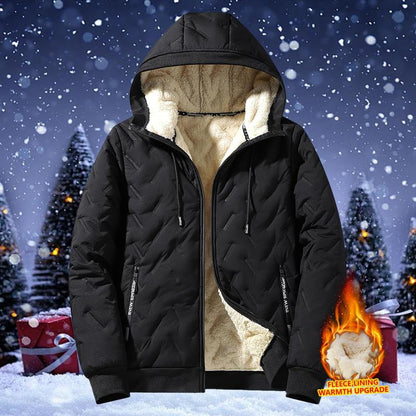 Chaqueta Térmica Acolchada con Forro de Peluche