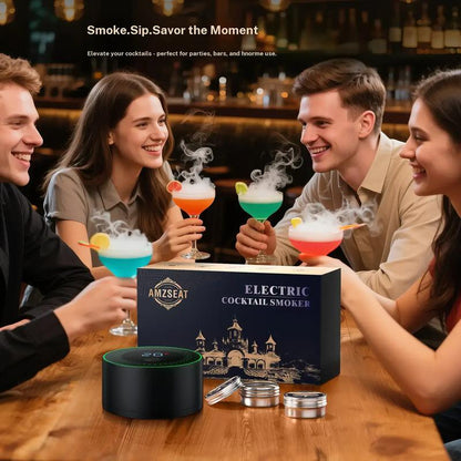 SmokeCraft™ Electric Cocktail Smoker Kit