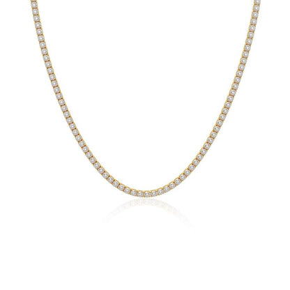 VERALUME Moissanite Tennis Necklace