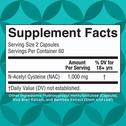 NAC 1000 — Calm Mind & Cellular Support