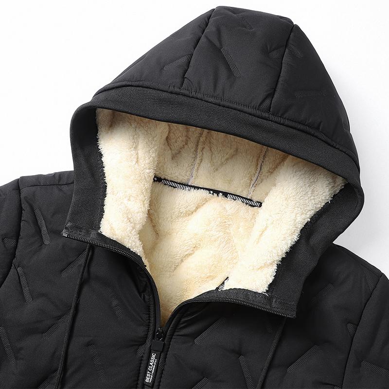 Chaqueta Térmica Acolchada con Forro de Peluche