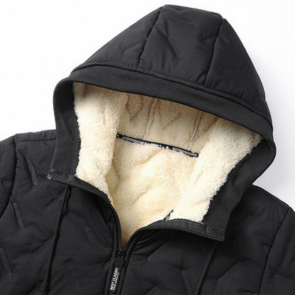 Chaqueta Térmica Acolchada con Forro de Peluche