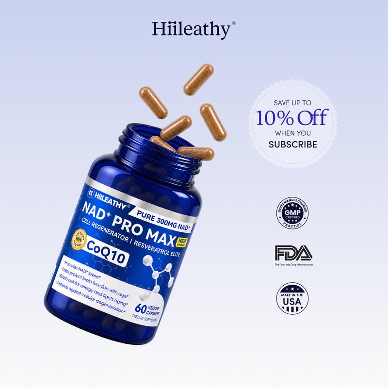 CELUVIA NAD+: Regenerador Celular 3 en 1 con Resveratrol + CoQ10