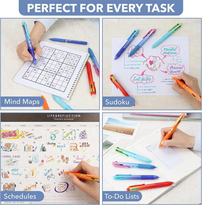 ClickBack™ 4-in-1 Erasable Pen (5-Pack)