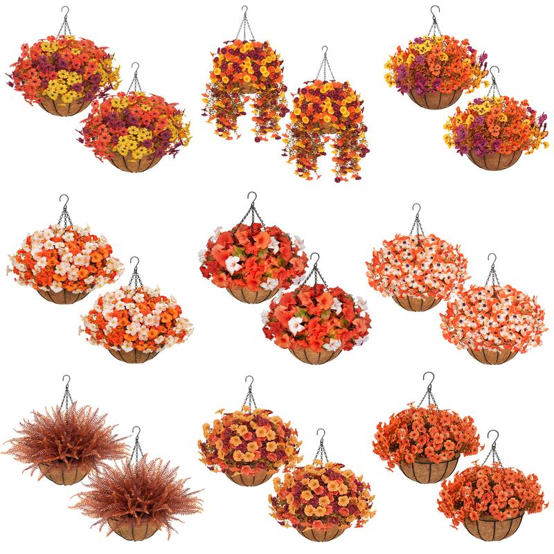 Harvest Bloom Hanging Baskets