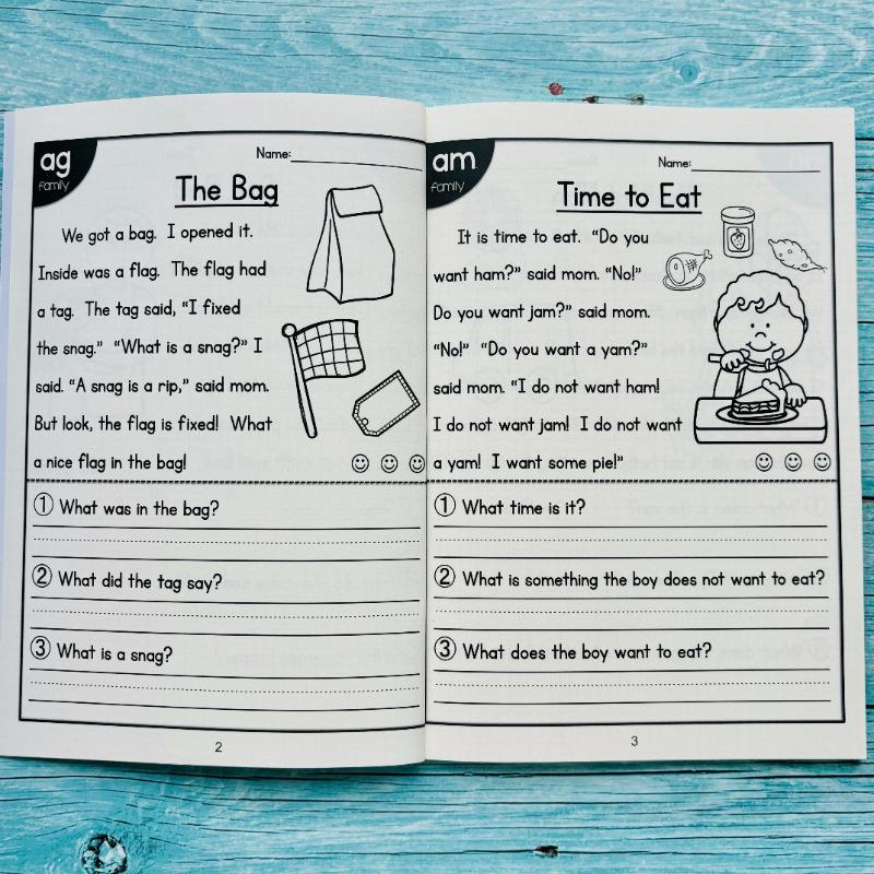 The Reading Comprehension Practice Book