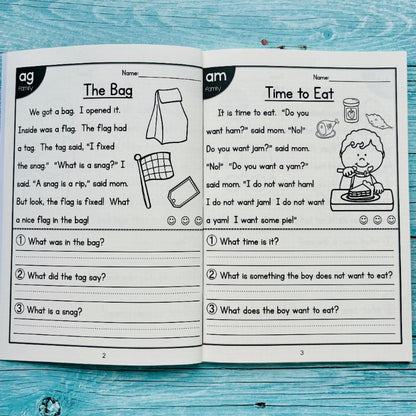 The Reading Comprehension Practice Book