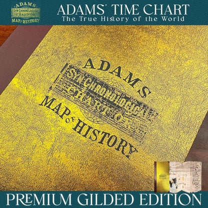 LINEAGE™: The 6,000-Year Map of History (Gold Foil Edition)