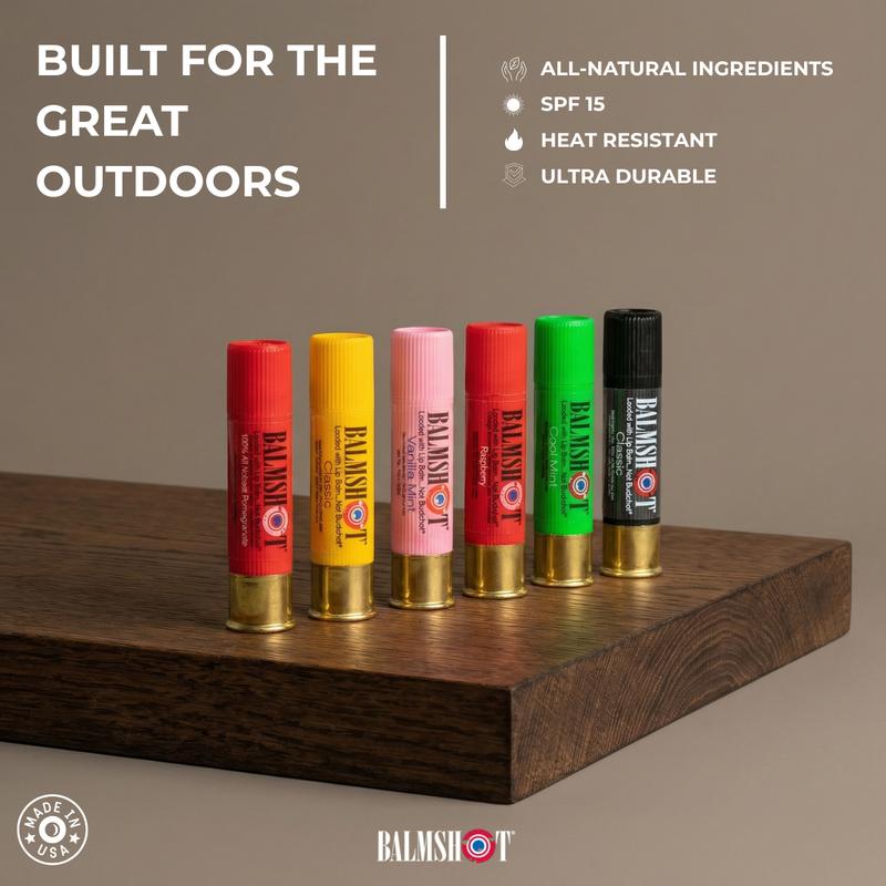 Lock & Load Lip Balm: Real Shotgun Shell 6-Pack