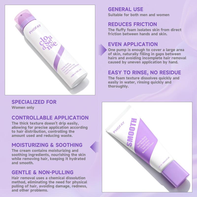 CloudFoam Spray-On Hair Remover