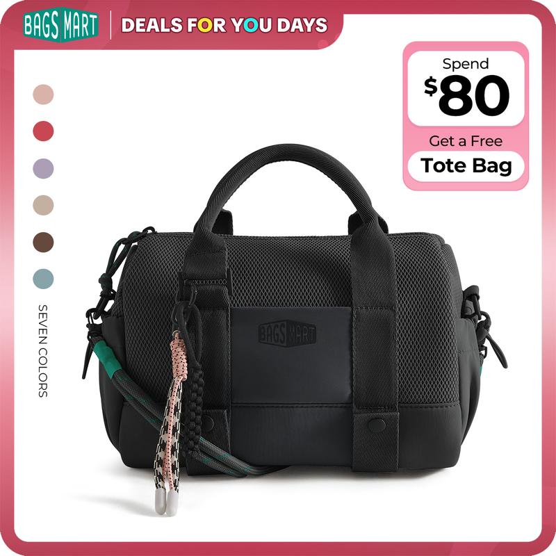 The Mighty Duffel Gym Bag with Yoga Mat Holder + Shoe Compartment