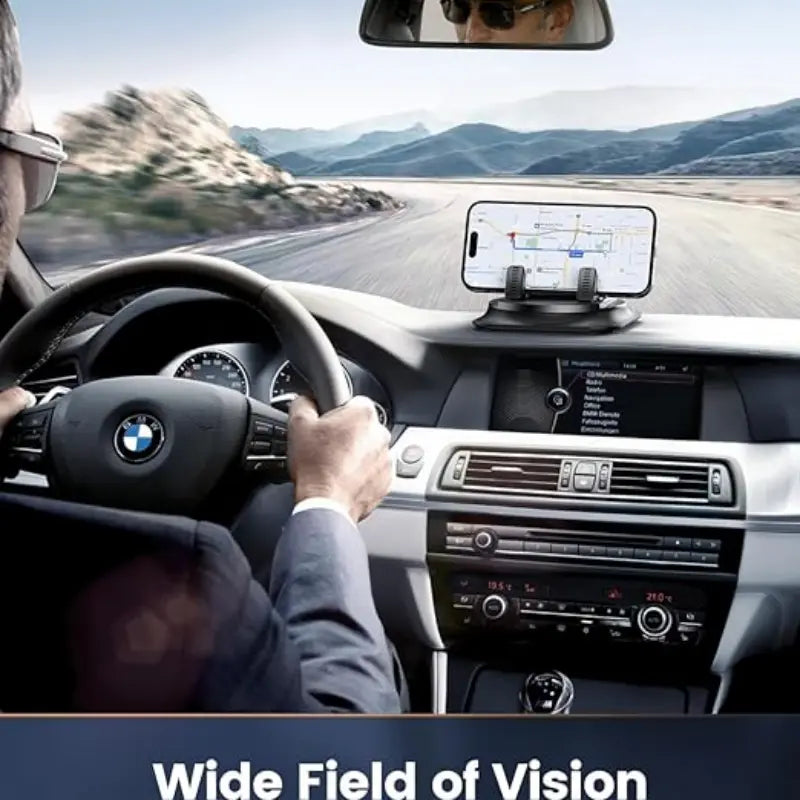 Car Dashboard Phone Holder - Universal 360° Rotatable,Adjustable 360° Phone Mounts & Holders for AllSmartphones, Adjustable Phone Mounts & Holders