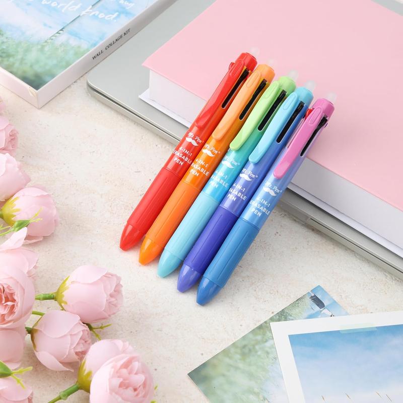 ClickBack™ 4-in-1 Erasable Pen (5-Pack)