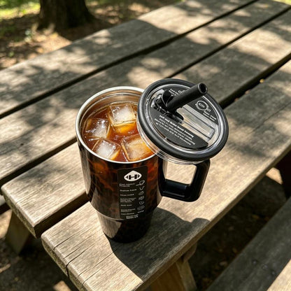 Korvital Aura 40oz Tumbler — Tortoiseshell Edition