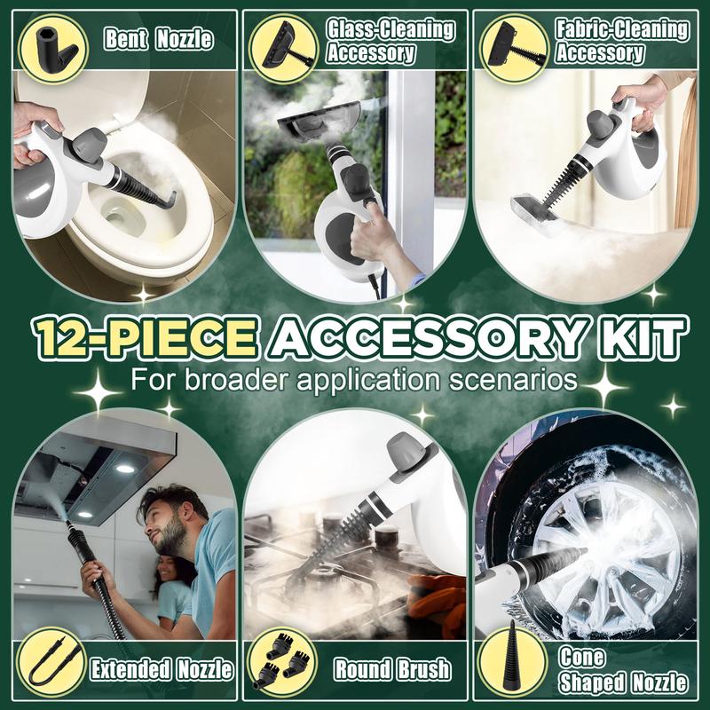 GrimeBlaster™ Pressurized Steam Cleaner