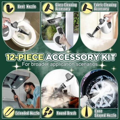 GrimeBlaster™ Pressurized Steam Cleaner