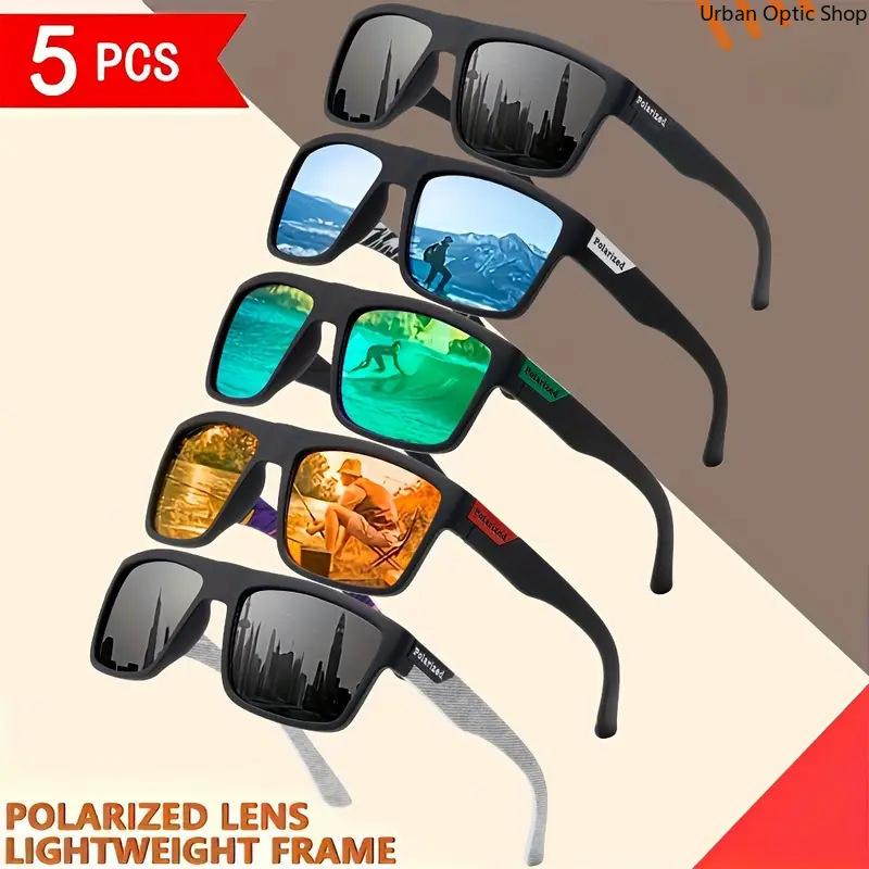 Gafas Polarizadas SolMax™ – Pack de 5 Colores