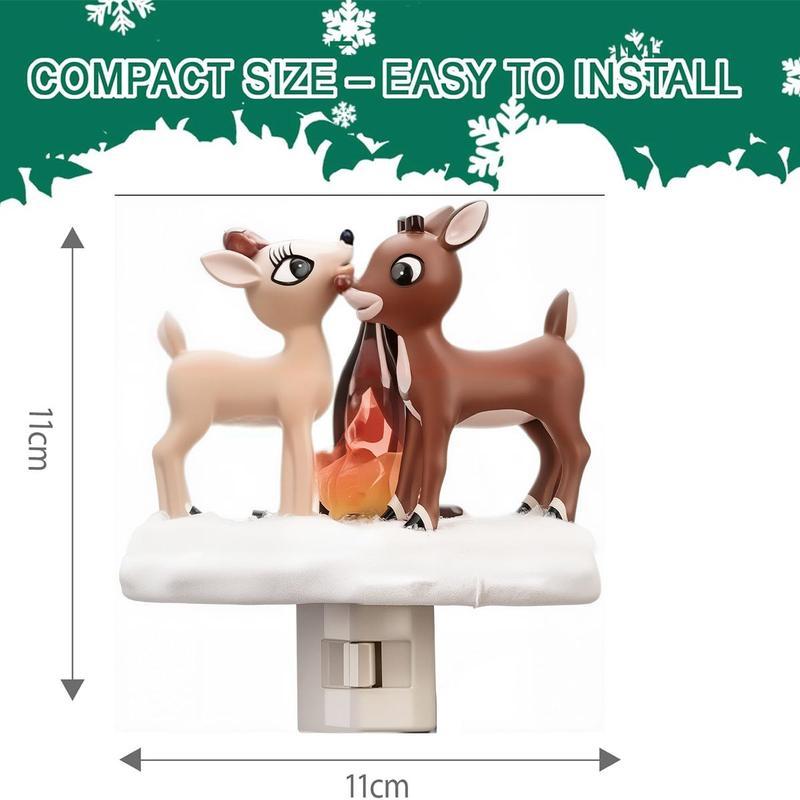 Ember Glow Reindeer Nightlight