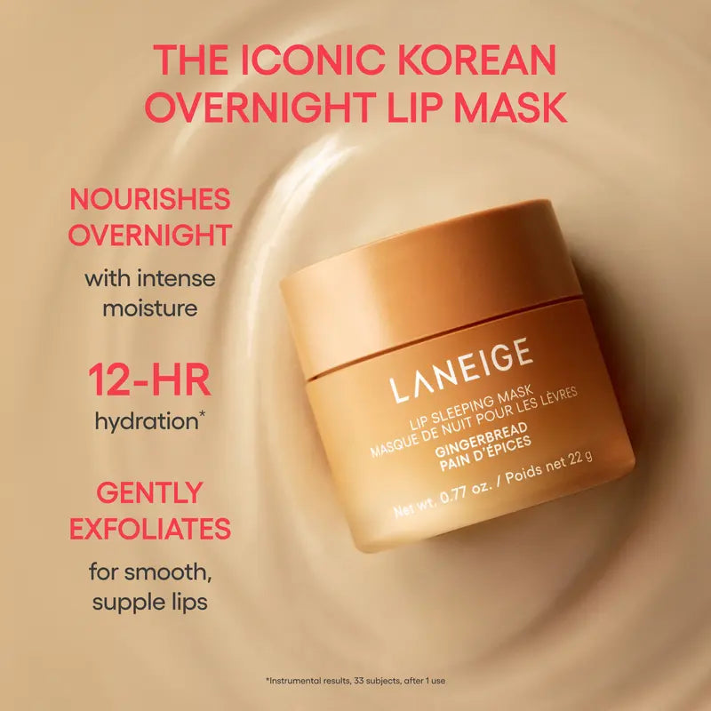 Gingerbread Kiss Lip Sleeping Mask (Limited Holiday Edition)
