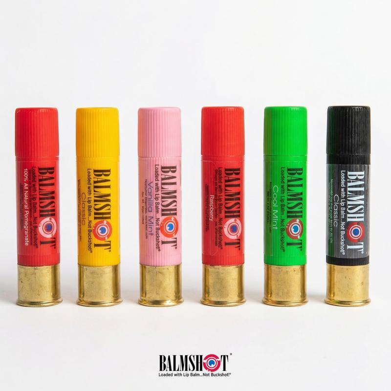 Lock & Load Lip Balm: Real Shotgun Shell 6-Pack