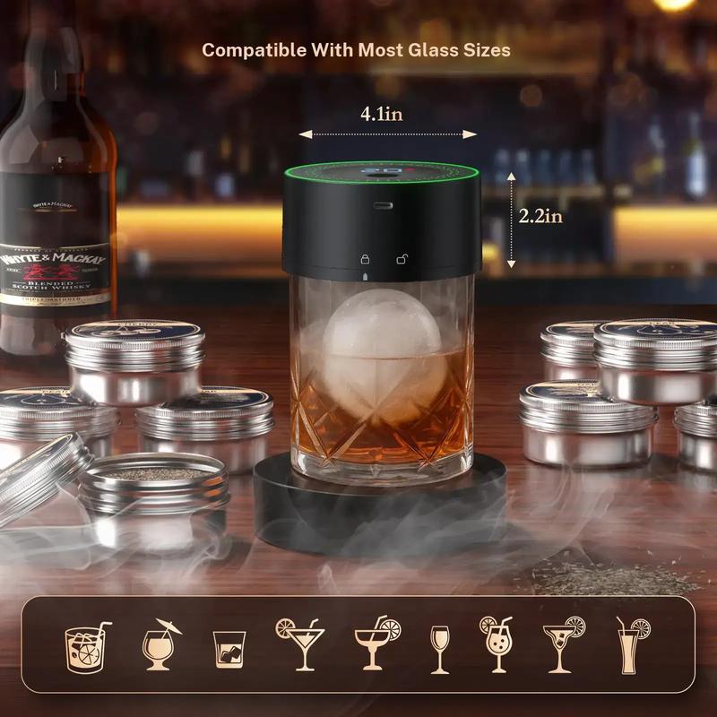 SmokeCraft™ Electric Cocktail Smoker Kit
