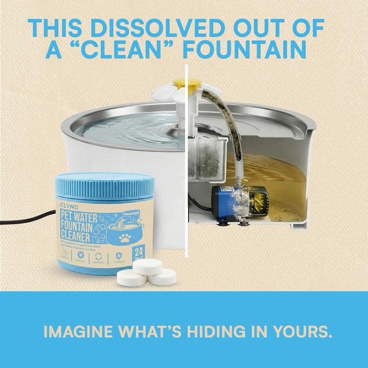 ClearFlow Fountain Cleaning Tablets
